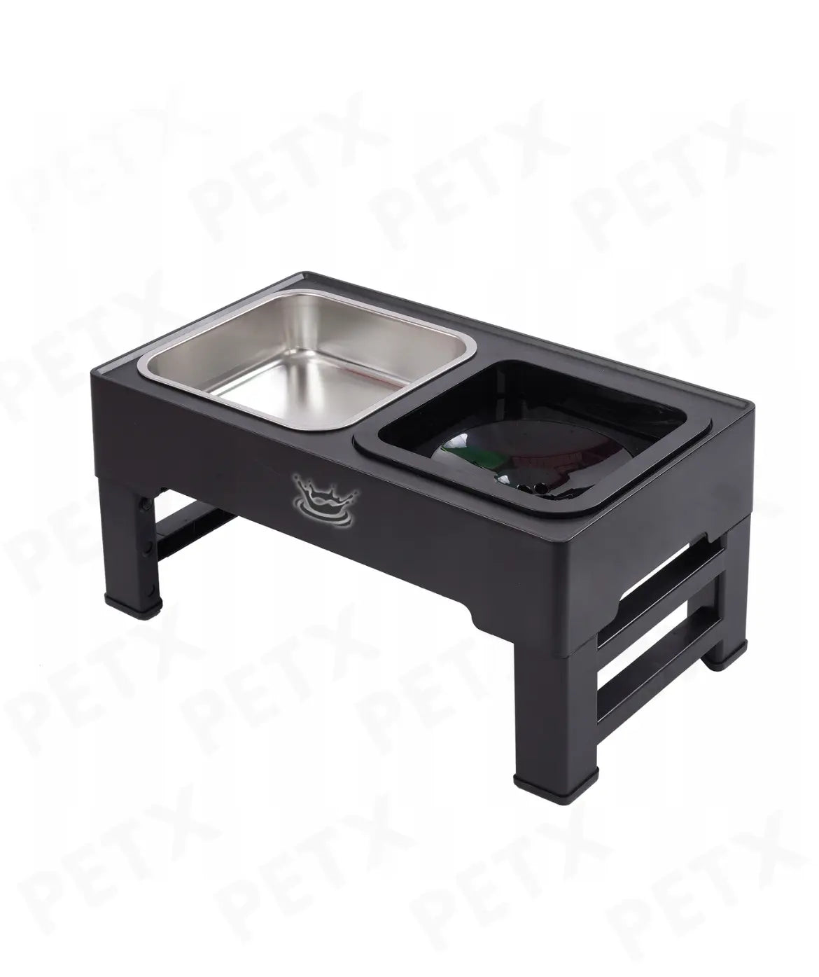 PetX™ Adjustable Elevated Dog Bowl - Zero Splash  & Slow Feeder PetX™