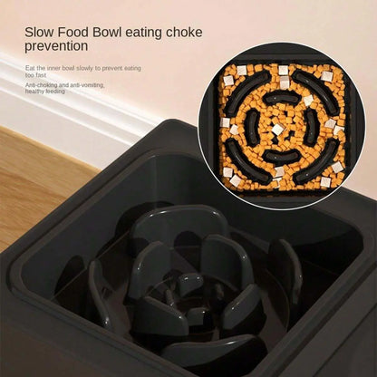 PetX™ Adjustable Elevated Dog Bowl - Zero Splash  & Slow Feeder PetX™