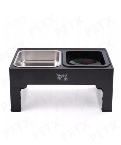 PetX™ Adjustable Elevated Dog Bowl - Zero Splash  & Slow Feeder PetX™